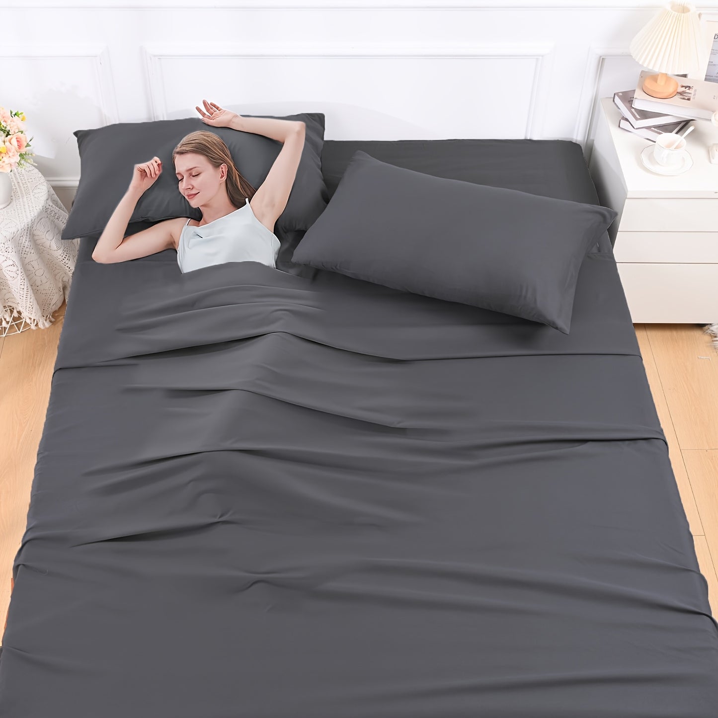 Soft Sheets 4pcs Ultra Soft & Breathable 2000TC Sheets Set | Shrinkage & Fade Resistant Luxury Hotel Grade Easy Care Bed Sheet Sets for Bed, Extra Soft, Deep Pockets