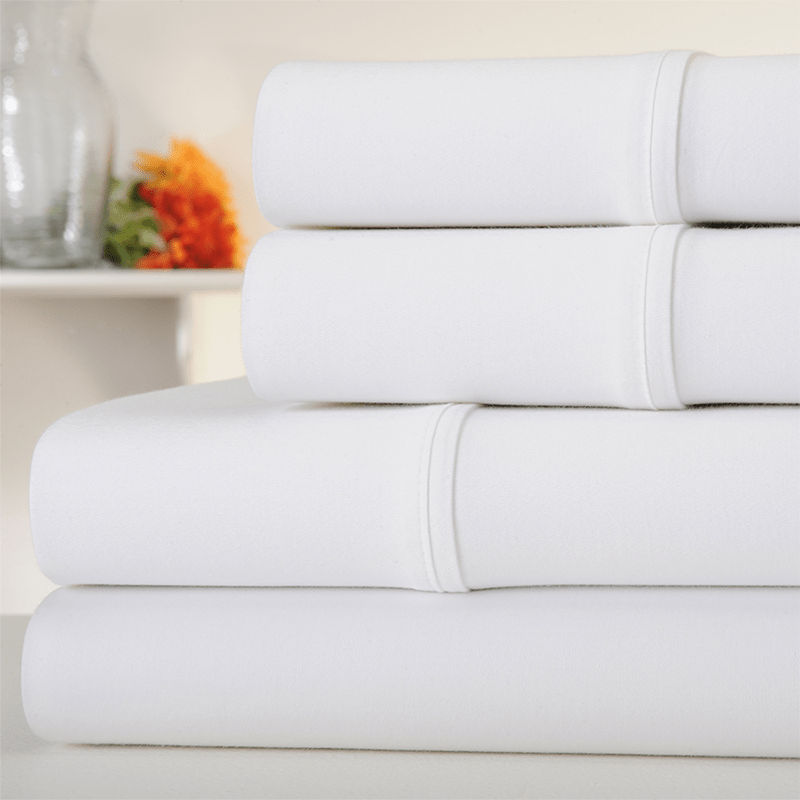 1000 Thread Count Pure Egyptian Cotton Sheet Set - With Elasticized in the Corners, Incredibly Soft and 16 inch Pocket Depth