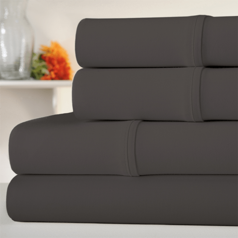 1000 Thread Count Pure Egyptian Cotton Sheet Set - With Elasticized in the Corners, Incredibly Soft and 16 inch Pocket Depth