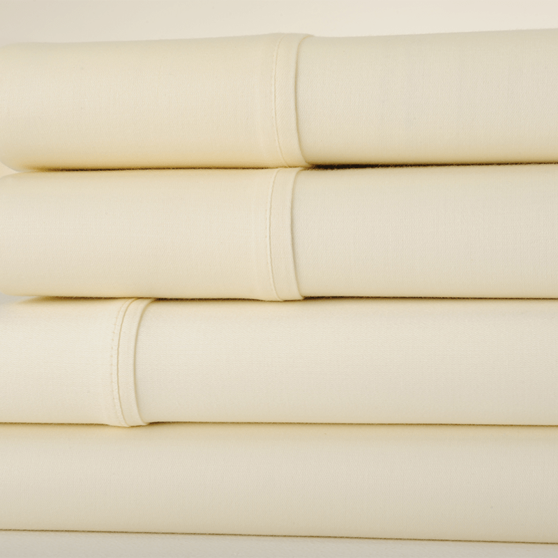 1000 Thread Count Pure Egyptian Cotton Sheet Set - With Elasticized in the Corners, Incredibly Soft and 16 inch Pocket Depth