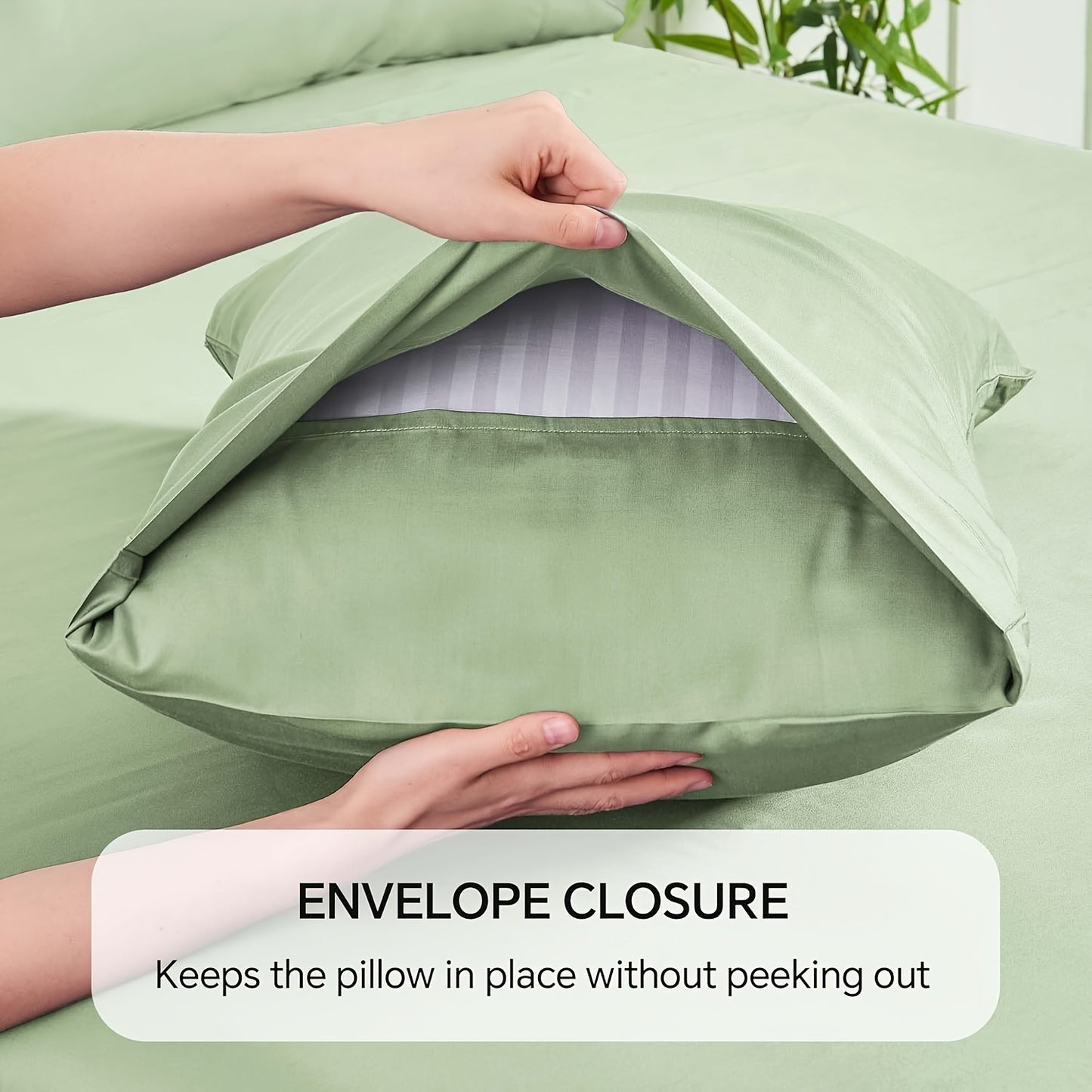 Cooling Bamboo Sheets Silky Soft 4pcs Bamboo Bed Sheet Set, Cooling Bamboo Blend Sheets Set With 16 Inch Deep Pocket Luxury Sheet Set