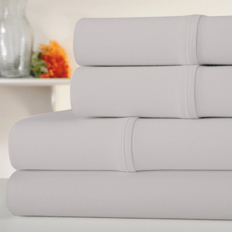 1000 Thread Count Pure Egyptian Cotton Sheet Set - With Elasticized in the Corners, Incredibly Soft and 16 inch Pocket Depth